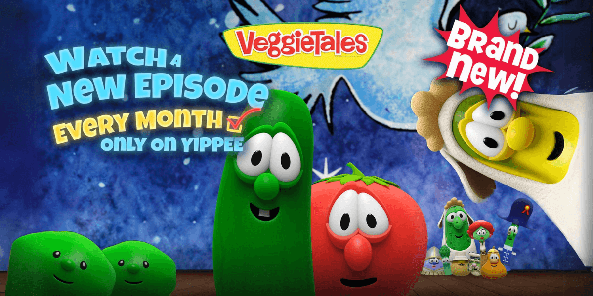 Yippee TV is The Best Place to Watch VeggieTales